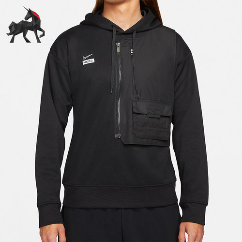 Nike/耐克正品男子运动时尚休闲半马甲卫衣DJ0750-010