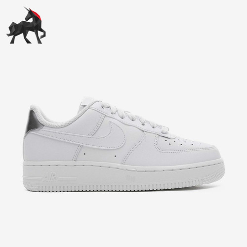 Nike/耐克正品空一号AF1新款女白色包裹经典低帮板鞋AO2132-003