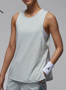 Nike/耐克正品JORDAN女士轻盈网眼布训练运动背心FB4630-034