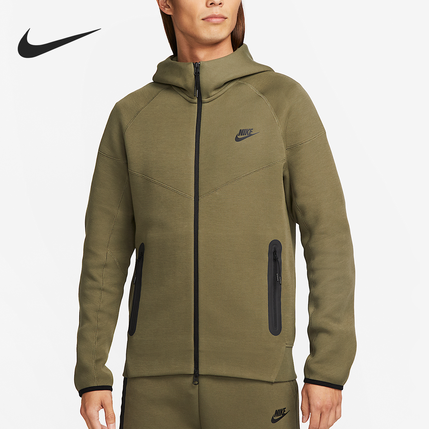 Nike/耐克正品2025秋季款男士运动连帽耐穿外套FB7922-222