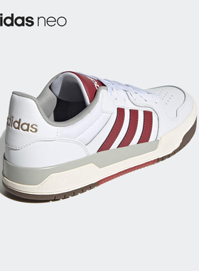 Adidas/阿迪达斯官方正品Neo男士复古耐磨低帮运动休闲板鞋JR7983