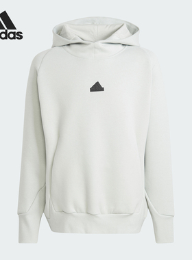 Adidas/阿迪达斯正品秋季新款儿童宽松连帽运动卫衣IK5710