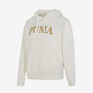 Puma 彪马正品 春季 女士简约舒适连帽休闲运动卫衣682176
