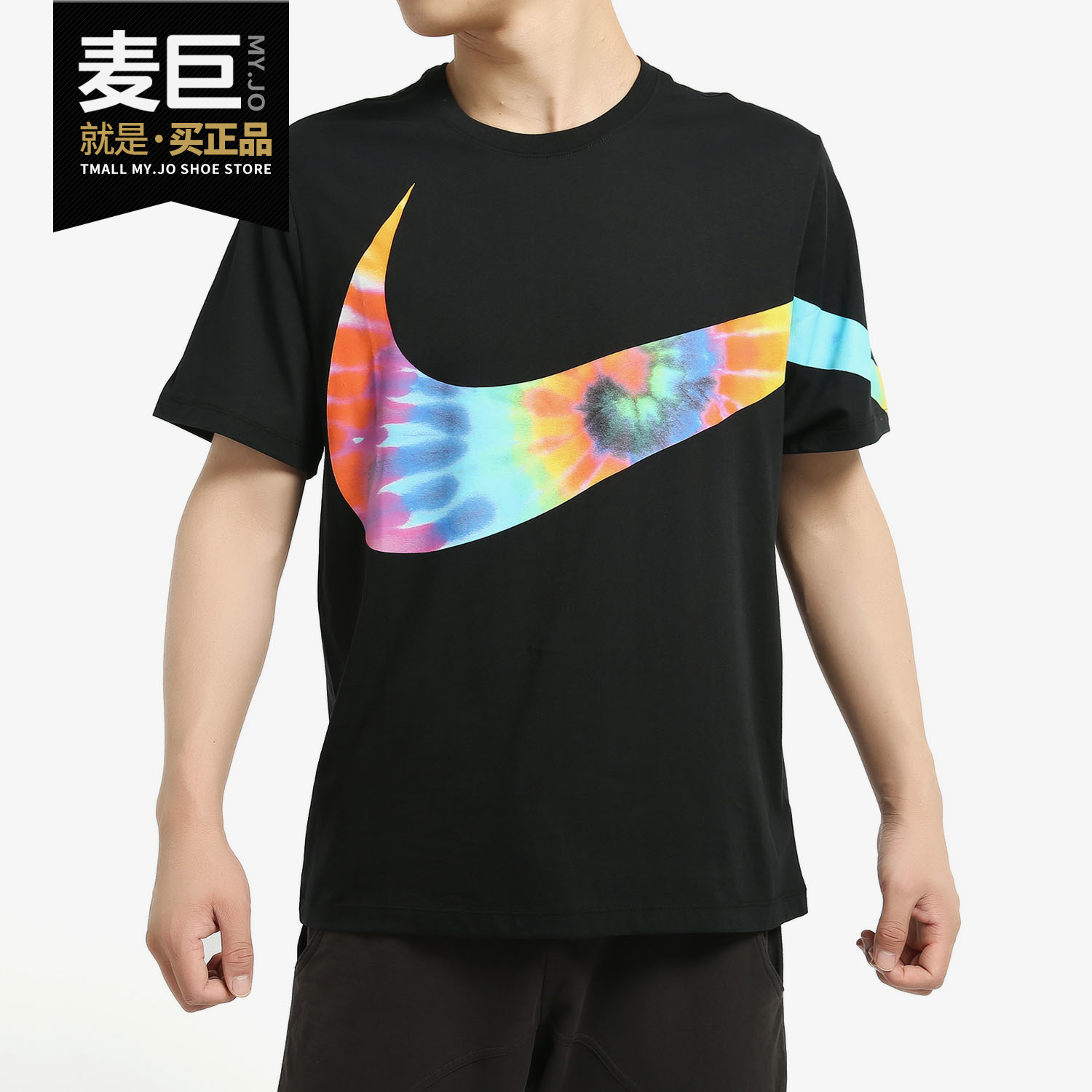 Nike/耐克正品男装 当季新款大钩子休闲短袖运动宽松T恤CI9348