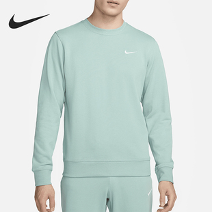 Nike/耐克正品Club Crew男士圆领针织透气套头卫衣637903-309