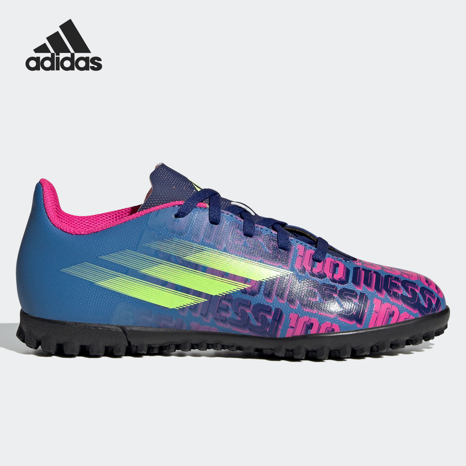 Adidas/阿迪达斯官方正品大童硬人造草坪低帮足球运动鞋 FY6911