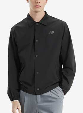 New Balance/NB正品秋季新款男女简约百搭夹克外套AMJ43312-BK