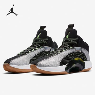 Nike/耐克正品AIR JORDAN 35 SP-Z PF AJ35黑银运动篮球鞋 DA2377