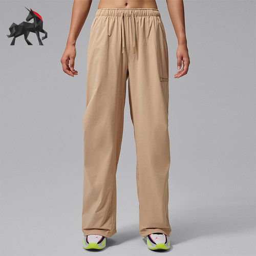 Nike/耐克正品Jordan女士系带中腰梭织休闲长裤HQ8893-244