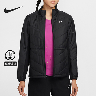女士梭织反光保暖拼接运动棉服HV2745 2025冬季 010 耐克正品 Nike