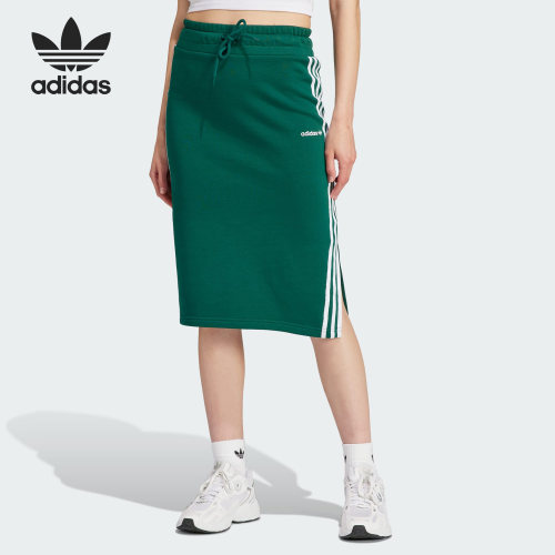 阿迪达斯三叶草女子运动半身裙