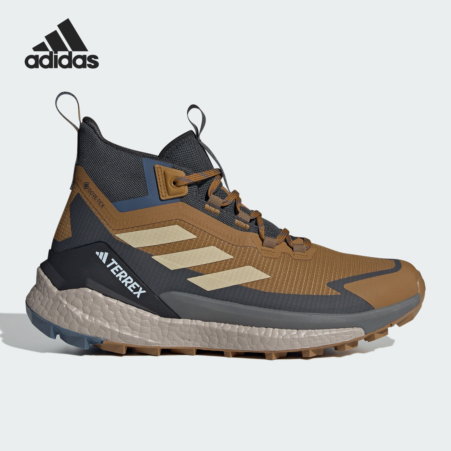 Adidas/阿迪达斯正品新款男士户外防水透湿登山徒步鞋JI4245