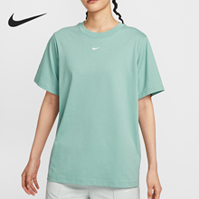 Nike/耐克官方正品Sportswear女士宽松休闲刺绣短袖FD4150-017