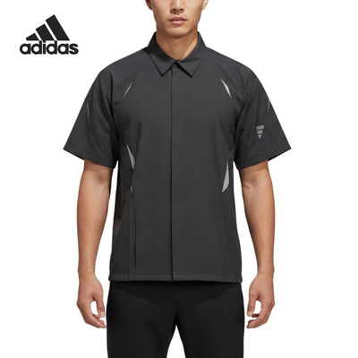 Adidas/阿迪达斯正品男士透气清凉时尚运动短袖衬衫KX2801