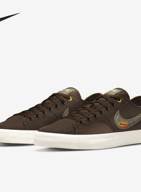 Nike/耐克官方正品 SB Blazer Court 男女休闲帆布鞋 CZ5605-200