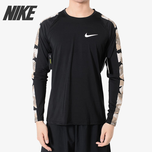 Nike/耐克正品PRO男子针织舒适运动训练休闲长袖套头衫AQ1207-010