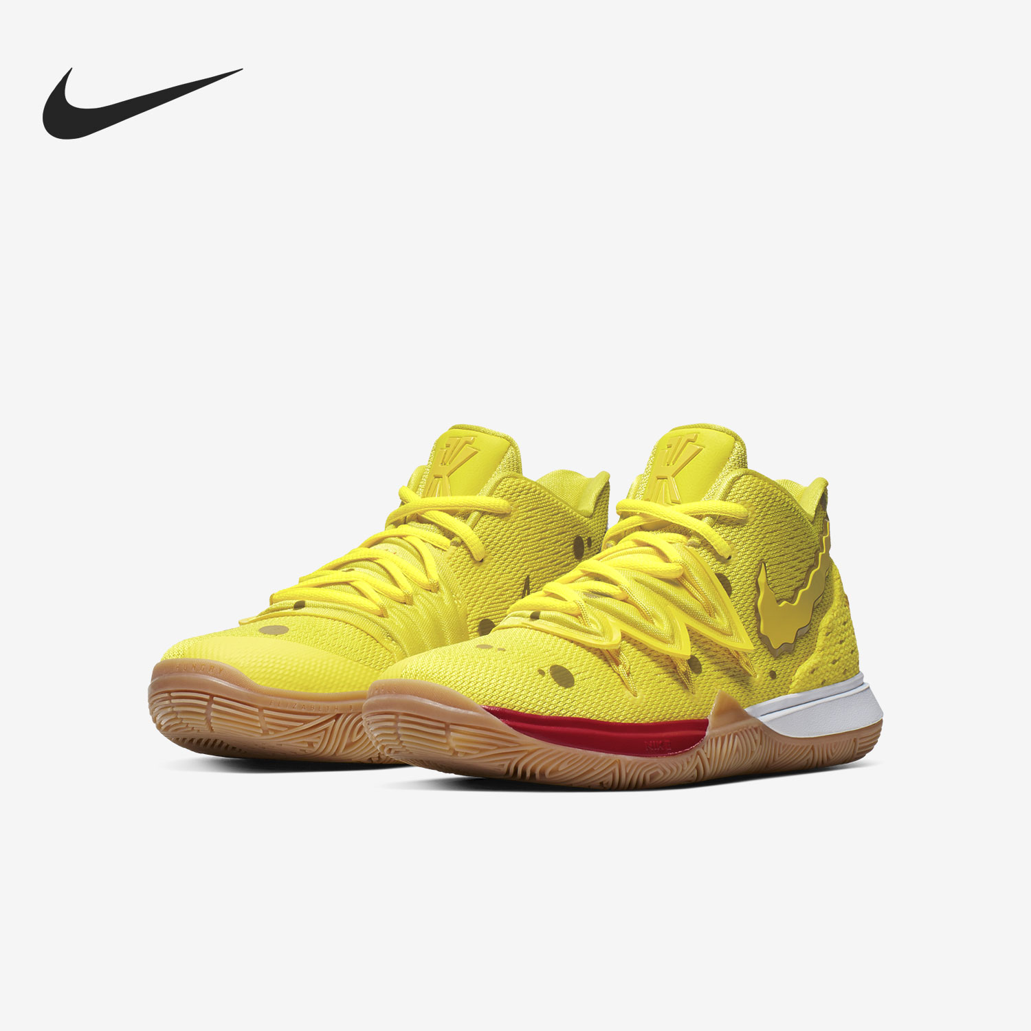 耐克欧文菠萝屋海绵宝宝篮球鞋