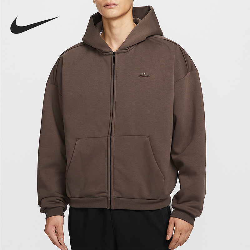 Nike/耐克正品Therma-FIT男士休闲连帽加绒运动外套IO3690-237