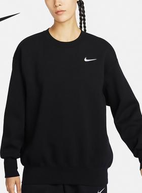 Nike/耐克正品龙年款女士圆领运动休闲套头卫衣FZ6537-010