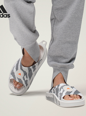 Adidas/阿迪达斯官方正品SLIDE女士经典透气防滑运动拖鞋IE8769