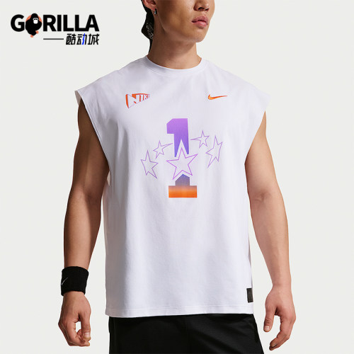 Nike/耐克正品Dri-FIT男士透气T篮球经典运动无袖背心IR6280-100