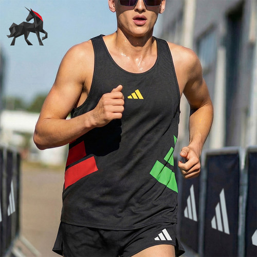 Adidas/阿迪达斯正品ALL TIME TANK TOP男士经典健身背心KF4001