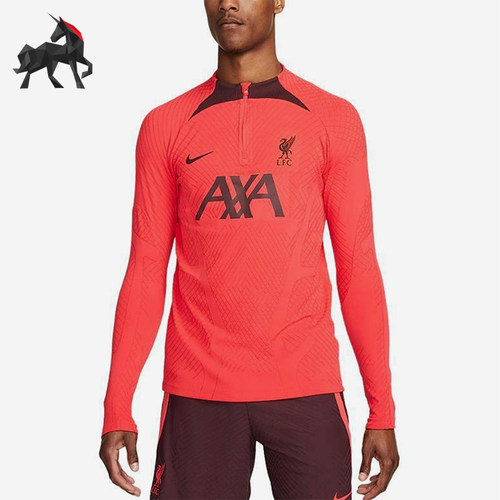 Nike/耐克正品2025男士耐穿圆领套头足球训练长袖上衣DM2282-661