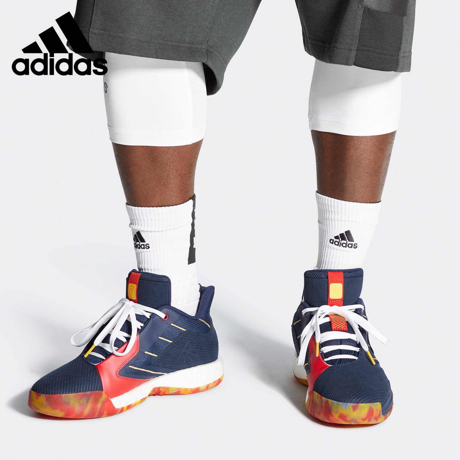 Adidas/阿迪达斯正品2020春季新款男子场上运动实战篮球鞋FV5592