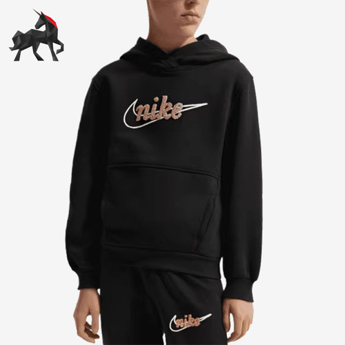 Nike/耐克正品纯色连帽套头长袖卫衣新款经典连帽卫衣IF2291-010