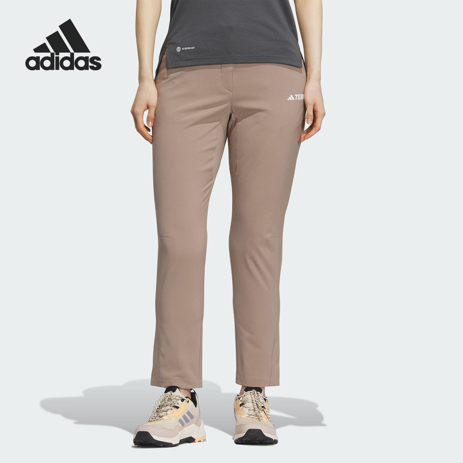 Adidas/阿迪达斯正品夏季PANTS女子防晒UPF50+运动长裤IL8907