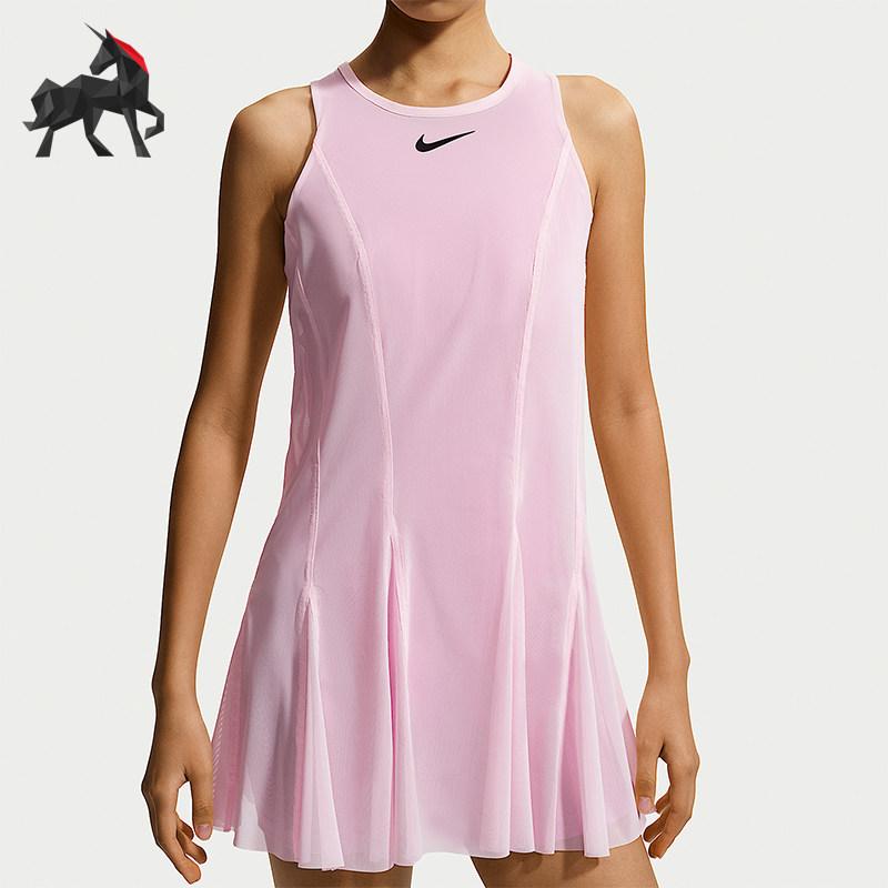 Nike/耐克正品Court Slam女子时尚透气经典运动连衣裙IV5702-663