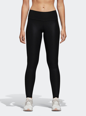 Adidas/阿迪达斯正品女裤18冬季运动健身跑步训练紧身长裤D96050