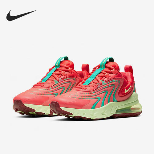 Nike/耐克正品Air Max270 React GS女子大童运动休闲鞋CD6870