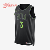 耐克正品 Dri FIT男士 Nike 透气复古篮球训练背心T恤DX8511 010