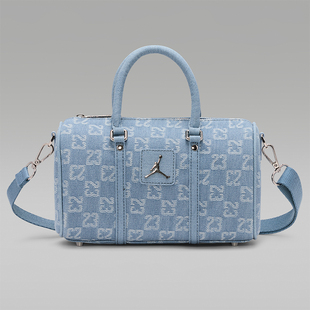 Nike/耐克正品JORDAN男士运动牛仔布迷你经典斜挎包IZ8440-412