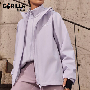 阿迪达斯正品 3IN1 ESS J女士运动冲锋衣JY4795 Adidas