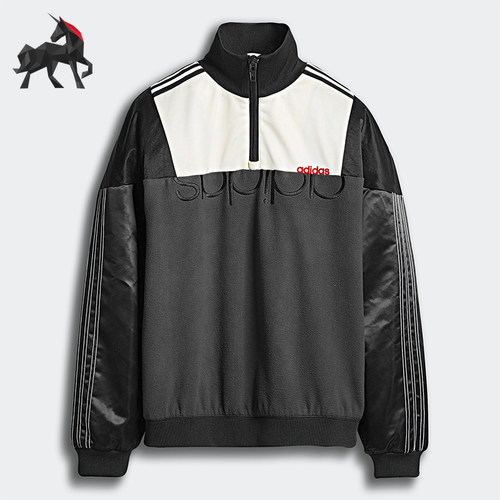 Adidas/阿迪达斯正品alexander wang男士经典复古夹克外套DT9502