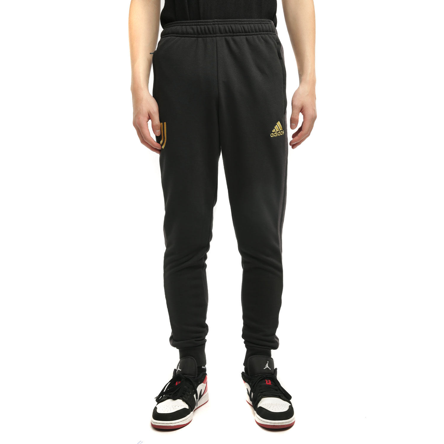 Adidas/阿迪达斯正品20-21赛季尤文男子足球训练运动长裤 FR4229