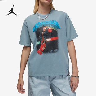 FB5138 JORDAN女子印花图案运动休闲T恤短袖 031 耐克官方正品 Nike