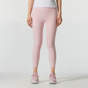 安德玛正品 1359547 运动女士修身 透气训练健身长裤 676 简约时尚