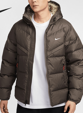 Nike/耐克正品Storm-FIT男士防风拒水连帽羽绒夹克HV8203-004