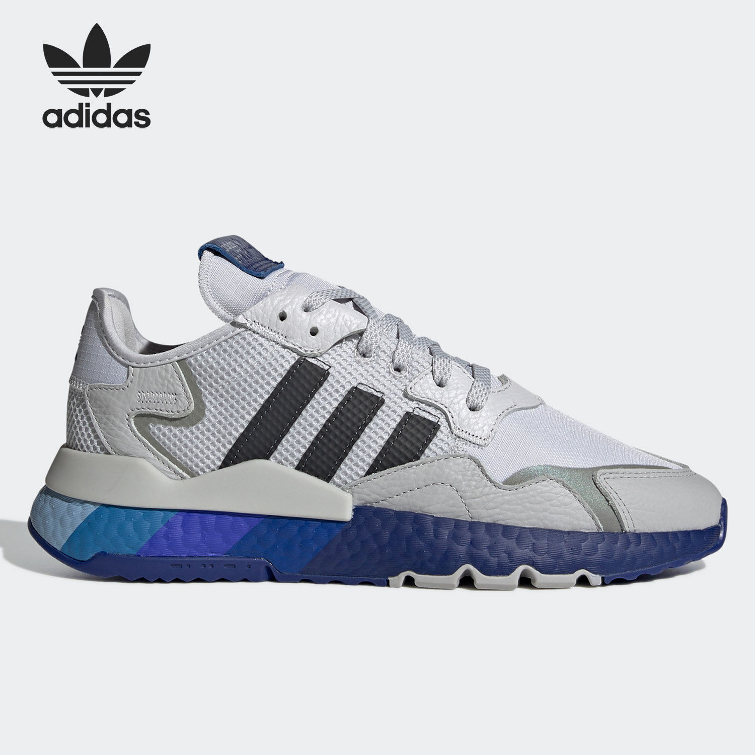 adidas/阿迪达斯正品 nite jogger 低帮男子休闲运动鞋 h01716