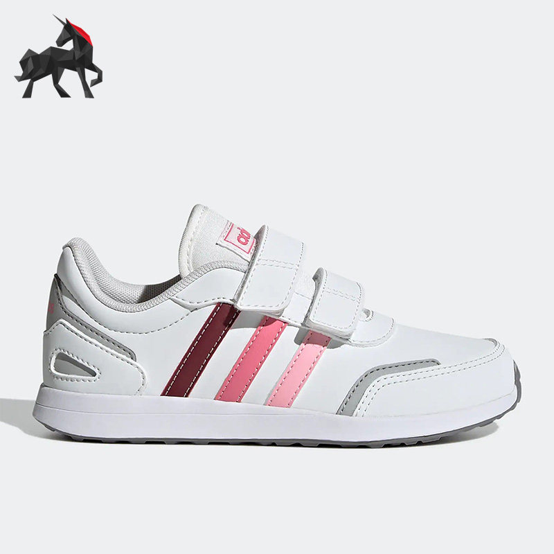 Adidas/阿迪达斯正品Vs Switch 3儿童魔术贴透气舒适运动鞋GW2982