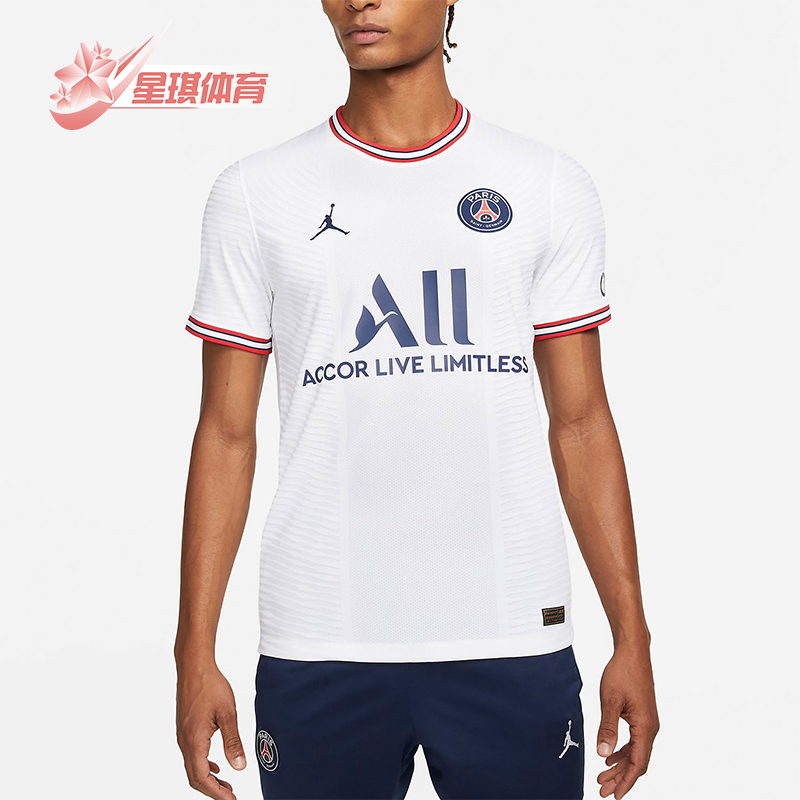 耐克男士透气运动足球短袖