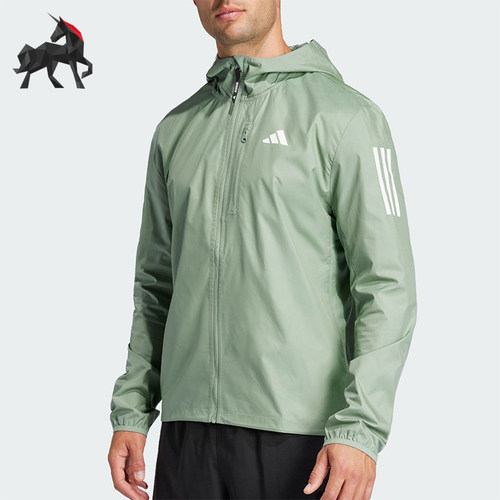 Adidas/阿迪达斯正品新款男士户外训练跑步梭织外套JD2239