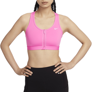 Nike/耐克官方正品Swoosh女士中强度支撑时尚轻盈内衣FN2732-675