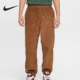 耐克正品 2024新款 男女宽松运动灯芯绒长裤 Nike FV7396 281