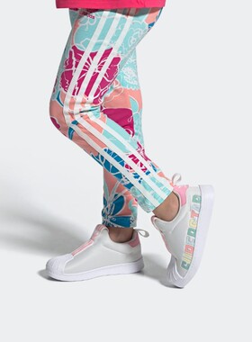 Adidas/阿迪达斯正品当季新款三叶草女大童运动休闲鞋 FV7231