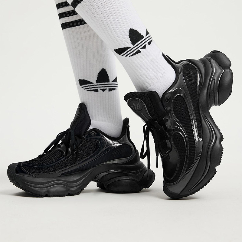 Adidas/阿迪达斯正品三叶草女士耐磨经典复古厚底运动鞋JS2468