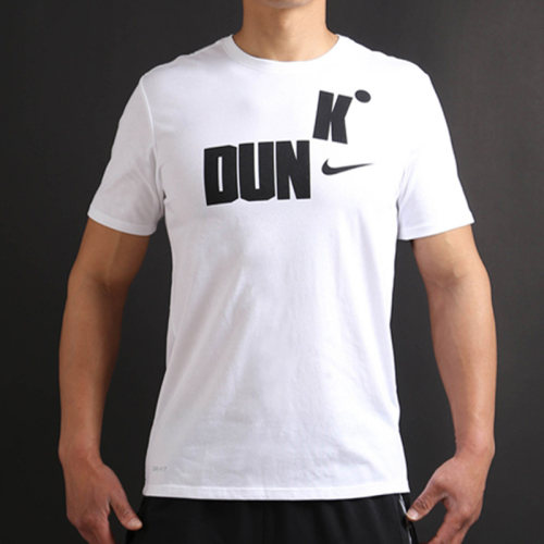 Nike/耐克正品 AS M NK DRY TEE DF DUNK 男子休闲T恤844490-100